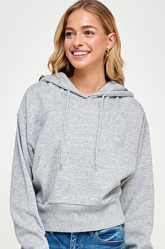 Oversized Crop Hoodie